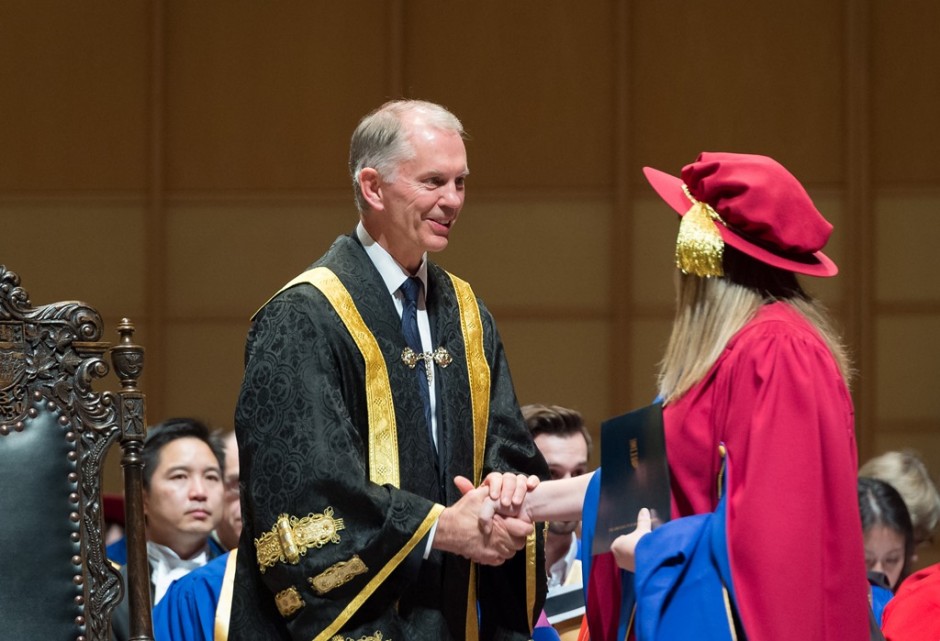 Message from the Chancellor Graduation at UBC